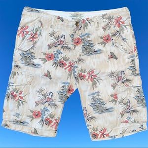 Scotch & Soda Hawaiian Cargo Shorts